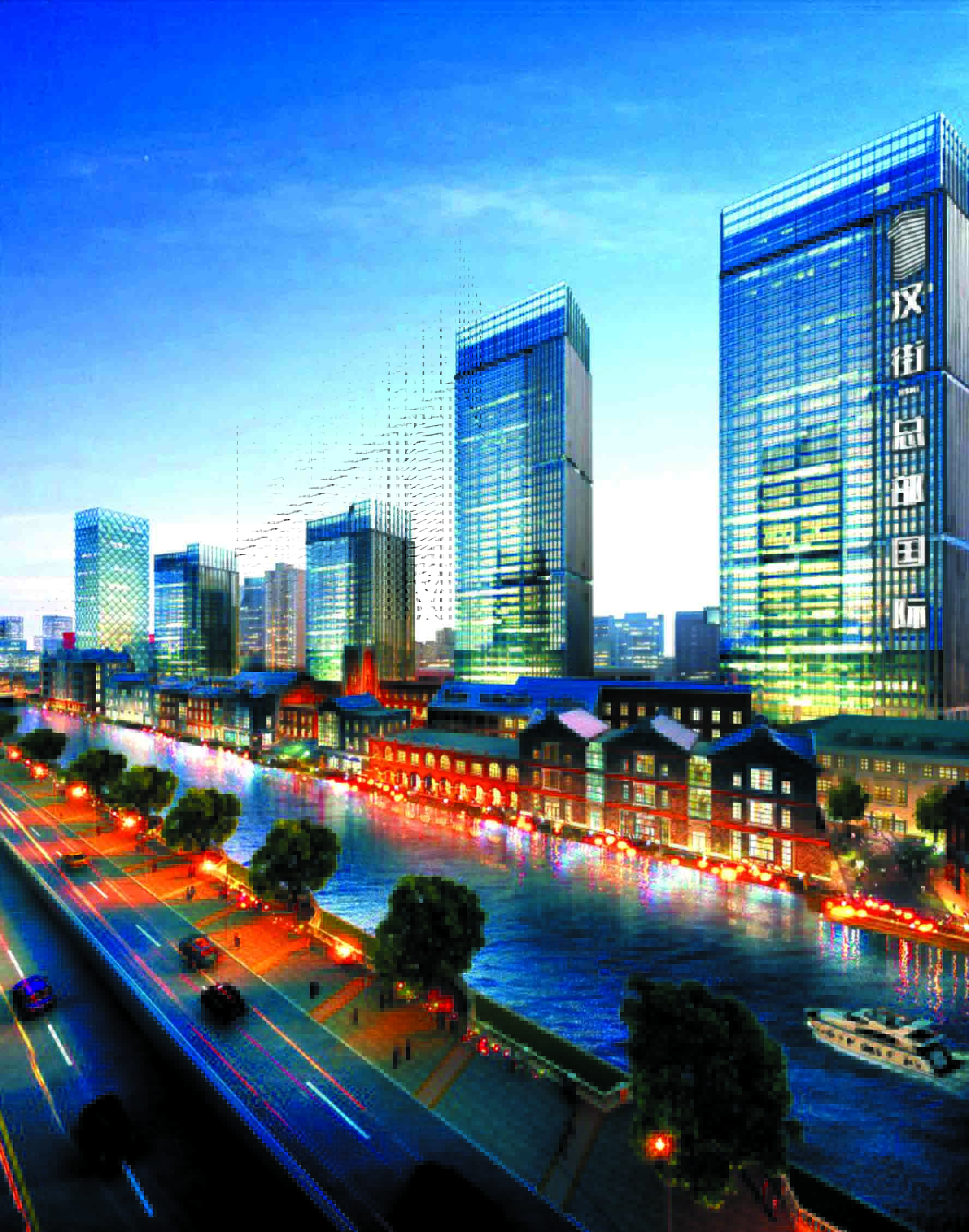  万达集团楚河汉街道路排水及土石方工程